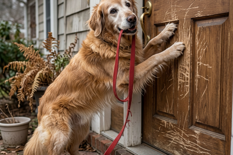This senior dog was returned to the shelter 5 times for the exact same “bizarre” reason. People thought he was unadoptable.