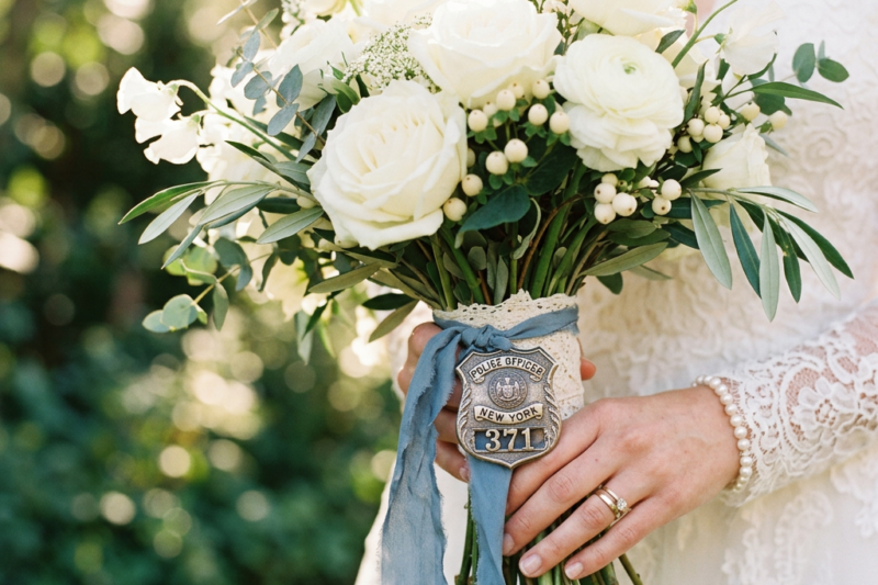 A 90-lb German Shepherd Blocked The Bride From The Aisle. When She Saw What He Found, She Burst Into Tears.